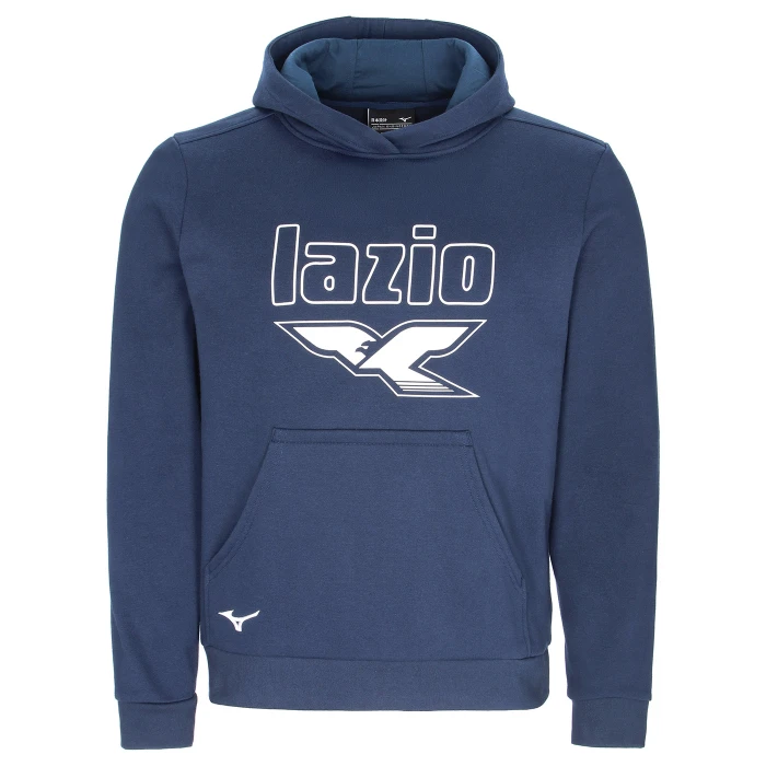 LAZIO FELPA CON CAPPUCCIO GRAPHIC BAMBINO NAVY 2025/26