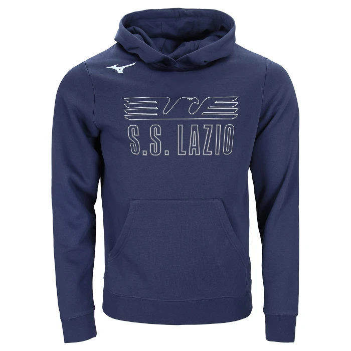 LAZIO FELPA CON CAPPUCCIO GRAPHIC BAMBINO NAVY