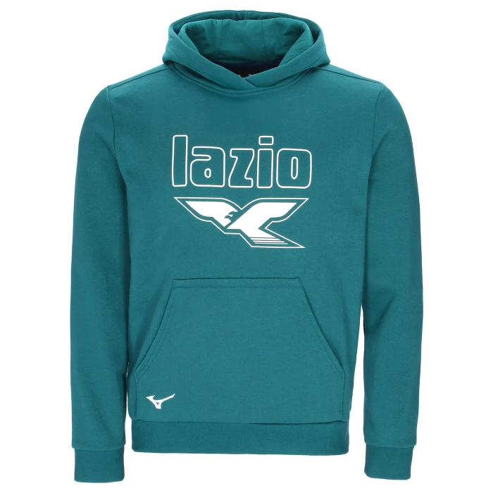 LAZIO FELPA CON CAPPUCCIO GRAPHIC BAMBINO VERDE 2025/26