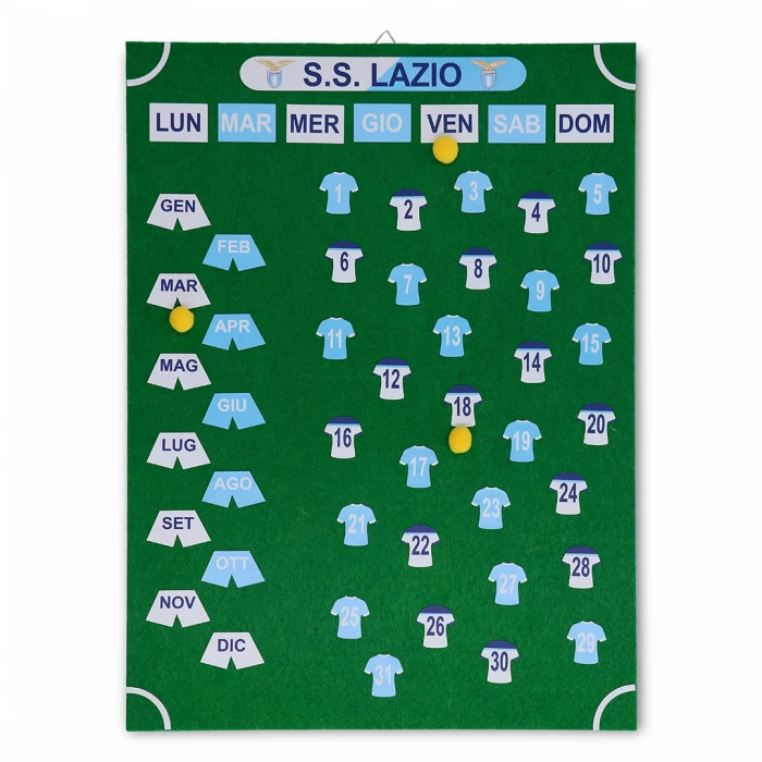 LAZIO CALENDARIO PERPETUO