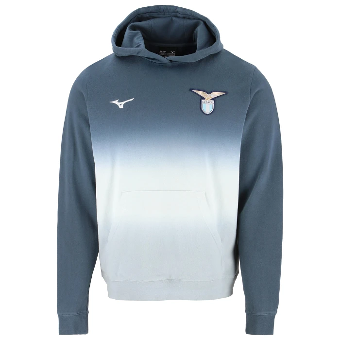 LAZIO FELPA CON CAPPUCCIO BAMBINO GRIGIA 2025/26