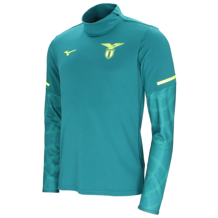 LAZIO ZIP SHOULDER TOP ALLENAMENTO VERDE 2025/26