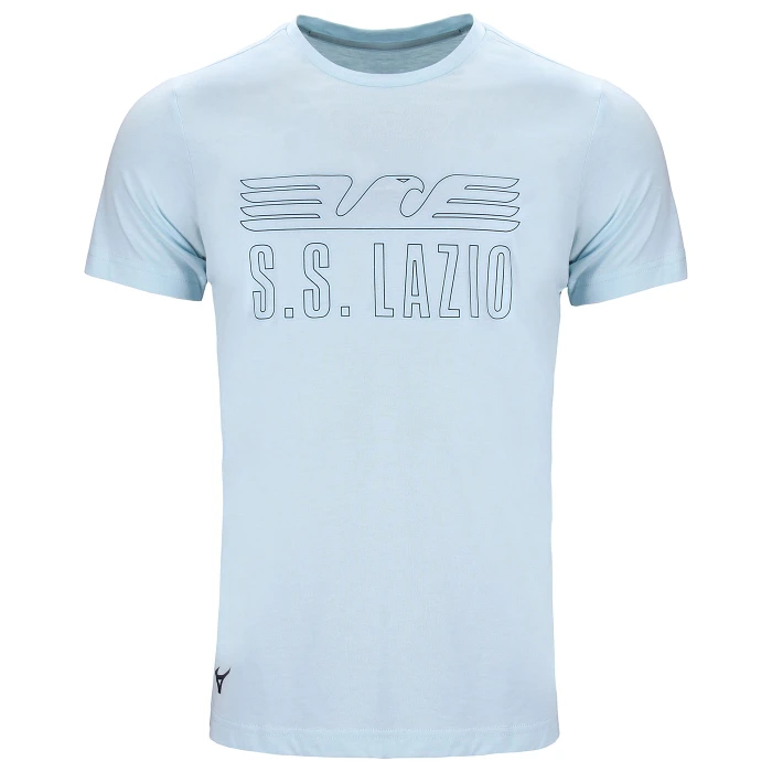 LAZIO T-SHIRT GRAPHIC AZZURRA