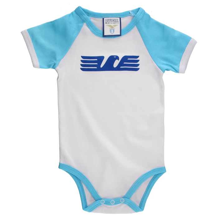 LAZIO SET BODY NEONATO MANICA CORTA