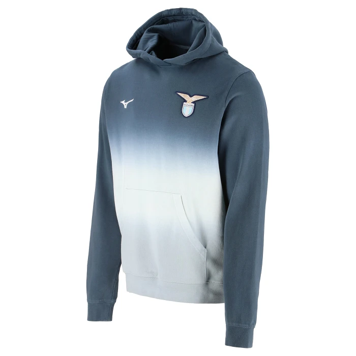 LAZIO FELPA CON CAPPUCCIO BAMBINO GRIGIA 2025/26