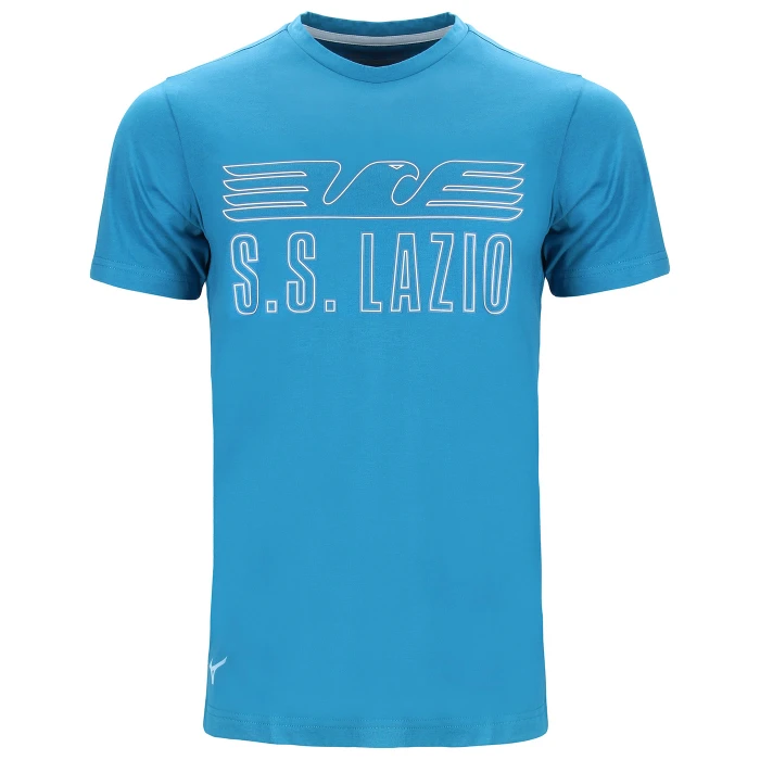 LAZIO T-SHIRT GRAPHIC BLU CELESTIAL