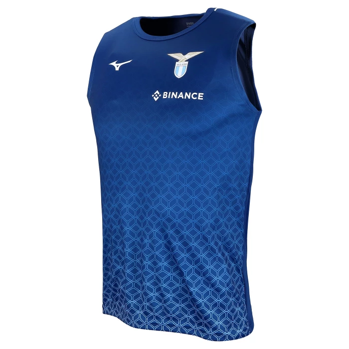 LAZIO SMANICATO ALLENAMENTO BAMBINO BLU