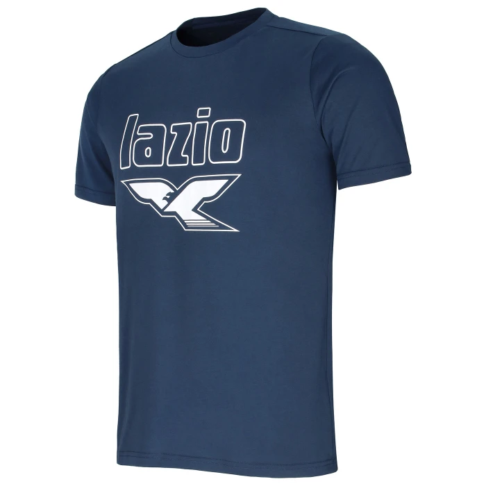 LAZIO T-SHIRT GRAPHIC NAVY 2025/26