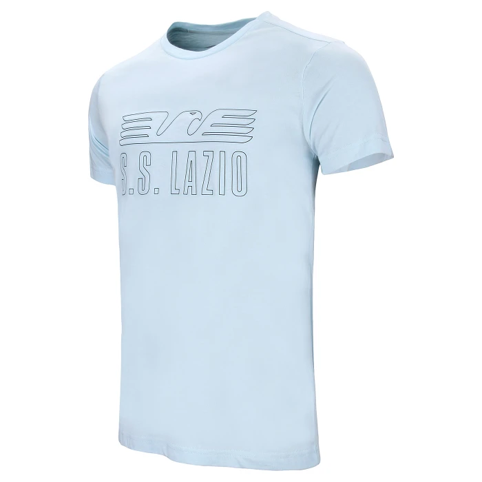 LAZIO T-SHIRT GRAPHIC BAMBINO AZZURRA