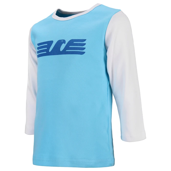 LAZIO PIGIAMA LUNGO BAMBINO AZZURRO